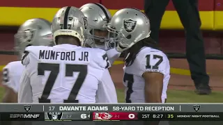 Derek Carr hits Davante Adams DEEP for 4th down TD