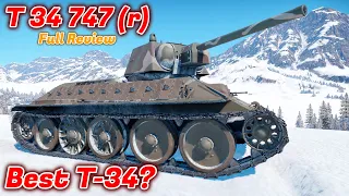 T 34 747 (r) (German T-34) Full Review - Should You Buy It? - Russian Bias + Germany [War Thunder]