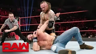 Aleister Black debuts on Raw against Elias: Raw, Feb. 18, 2019