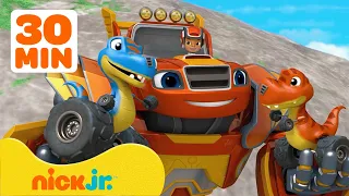 Blaze and the Monster Machines | 30 Minuten Dinosaurier-Rettungen & -Rennen! | Nick Jr. Deutschland