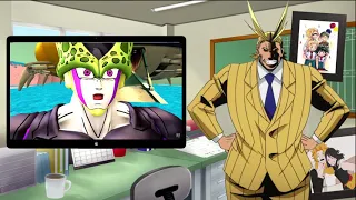 All Might Reacts to Perfect Cell Vs All for One Part 3