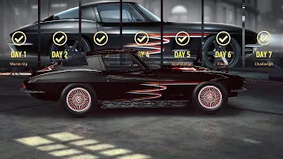 Chevrolet Corvette Stingray 427 C2 DAY 7 NFS No Limits SK1LLMAST3RS Gameplay Walkthrough