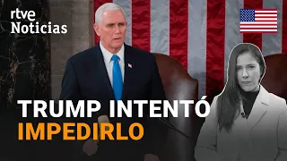 EE.UU.: MIKE PENCE DECLARA ante el JURADO que INVESTIGA a TRUMP por el ASALTO al CAPITOLIO l RTVE