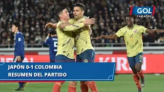 Colombia vs Japón (1 - 0), resumen del partido jugado en Yokohama | Gol Caracol