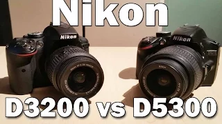 Nikon D3200 vs Nikon D5300