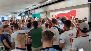 Please Don't Take Me Home England Fans Sing Wembley Euro 2020