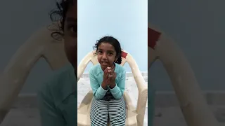 6 year old girl reciting bhagavat geeta shlokas