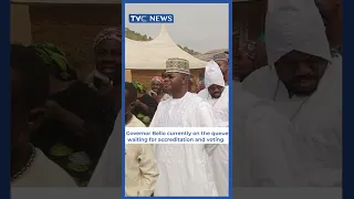 Governor Bello Currently on the Queue Waiting for Accreditation and Voting