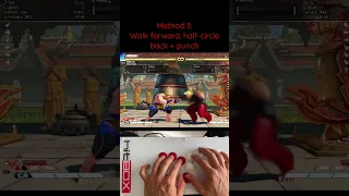 DONT let them jump on you again! Master crosscut DP with these 3 hitbox inputs #sfv #sfvce #hitbox