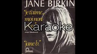 【Jane Birkin et Serge Gainsbourg】【Je T'aime Moi Non Plus】【karaoke】【カラオケ】【off vocal」