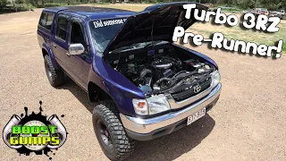 Boosted 3RZ Hilux PreRunner Returns! - More Boost Control Woes..