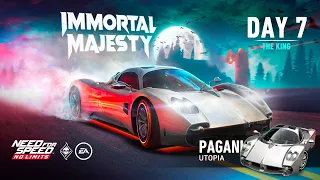 Need For Speed: No Limits | 2022 Pagani Utopia (Immortal Majesty - Day 7 | The King)