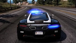 Need For Speed: Hot Pursuit - McLaren MP4-12C (Police) - Test Drive Gameplay (HD) [1080p60FPS]