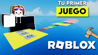 ¡CREA TU PRIMER JUEGO DE ROBLOX! 🤯