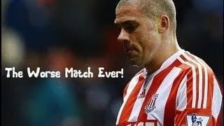 THE WORSE MATCH A FOOTBALLER HAS EVER HAD!!