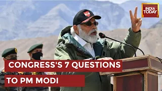 Congress's 7 Questions To PM Modi Over Tawang Clash | India - China Face Off