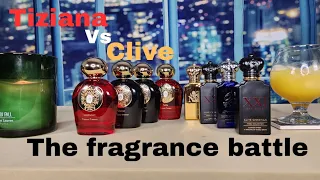 Clive Christian.    Tiziana Terenzi   fragrance battle