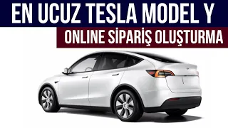 Tesla Model Y Online Sipariş Ekranı | Örnek En Ucuz Model Y Siparişi Oluşturdum