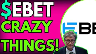 XXX STOCK NEWS THIS MONDAY!⚠ (buying?) EBET Stock is Crazy: Now What? (must watch)