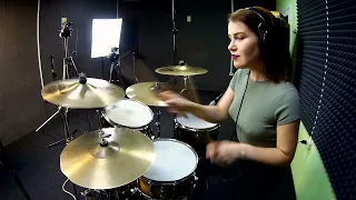 30 Seconds To Mars - Closer To The Edge (drum cover by Лера Волкова)