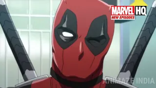 Marvel HQ India - Future Avengers Anime Episode 7 " Here Comes Deadpool! " Preview [ Hindi Dub ]