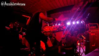 Scotty Fuller - Morbid Angel "Blood on My Hands" Drum Cam live on the Decibel Magazine Tour 2019