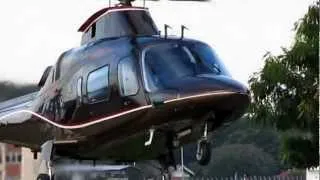 Agusta A109 - Decolagem no Campo de Marte