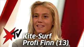 13-jähriger Profi-Kitesurfer: Das Geheimnis von Finn Flügels Erfolg | stern TV Talk