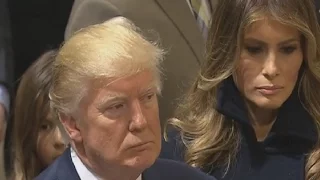 Full: Donald Trump & Melania Church Service Praying at Washington National Cathedral