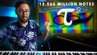 This Piece Of Music has 12.566 MILLION NOTES! | Pianist Reacts