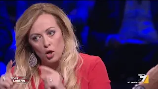 Giorgia Meloi sulla questione migranti: 'La soluzione è un blocco navale'