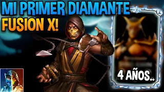 ¡My FIRST FUSION X (MAXED) DIAMOND in Mortal Kombat Mobile! I Spend 3 Years...