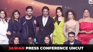 Jawan Press Conference Uncut | Shah Rukh Khan | BEST MOMENTS BACK TO BACK |Vijay Sethupathi, Deepika