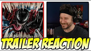 VENOM: LET THERE BE CARNAGE - Official Trailer Reaction