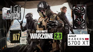 Call of Duty Warzone 2.0  i7 6950x + RX 5700 XT (Equilibrado Full HD 1080p)