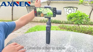 AXNEN F10 3-axis Gimbal Stabilizer operation video
