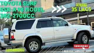 Toyota Hilux Surf SSR-X 2.7 1998 Model | Detailed Review For Sale | 03004666903 4x4 Motors