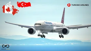 Infinite Flight | REALISTIC | Toronto (CYYZ) - Istanbul (LTFM) | Turkish Airlines | Boeing 777-300ER