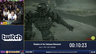 #ESASummer18 Speedruns - Shadow of the Colossus Remaster [Any%] by Elajjaz