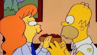 Homer Falls in Love with Coworker