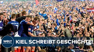 HOLSTEIN KIEL: Die Störche im Höhenflug! - Erster Aufstieg in die Bundesliga löst Ekstase aus!