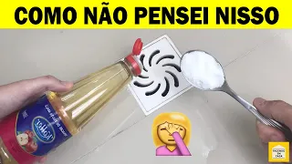 Coloque SAL E VINAGRE Nos Ralos da Casa e Veja Tudo o Que Vai Acontecer