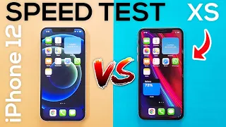 iPhone 12 vs. iPhone XS Speed Test!