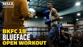 Blueface Open Workout | BKFC 19 | MMA Fighting