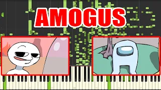 AMOGUS with piano sounds | Amogus MIDI