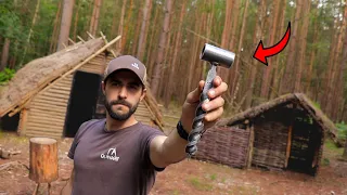 Testing the Alec Steele Auger in the Woods! Bushcraft Project