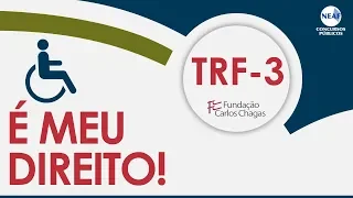 Prioridade de Atendimento a Portadores de Deficiência PCD - Lei 10048 | Curso Online TRF3 2019