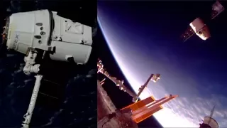 SpaceX CRS-12: Dragon departure from the ISS, 17 September 2017