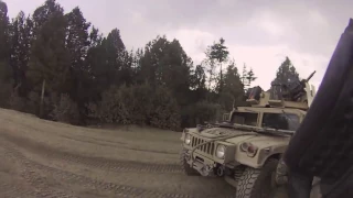 Green Beret ODA Team Reinforces Army Rangers after Ambush.