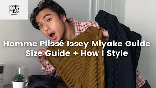 Homme Plissé Issey Miyake Guide | Size Guide and How I Style